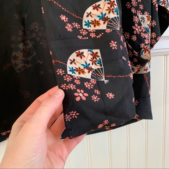 FOREVER 21 Short Sleeve Boho Kimono Cardigan Top - Picture 5 of 12